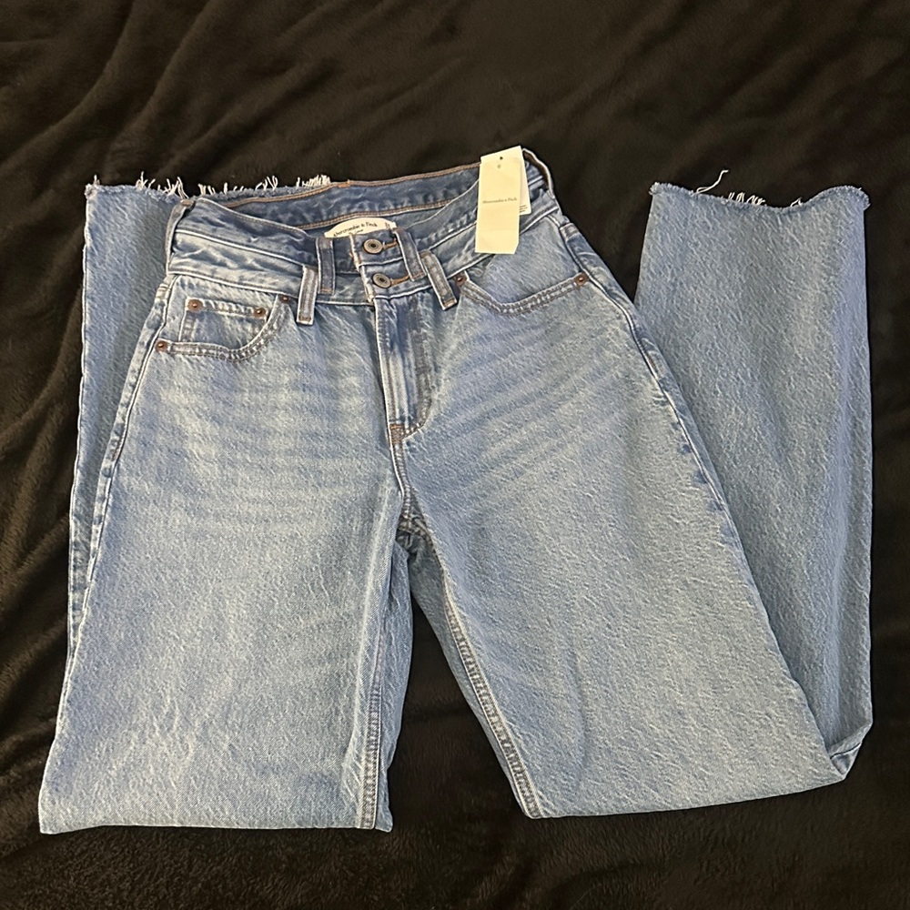 Light Wash Women's High-Rise Straight Jeans